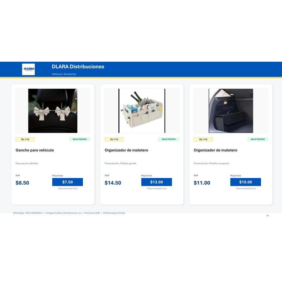 Accesorios de vehículo